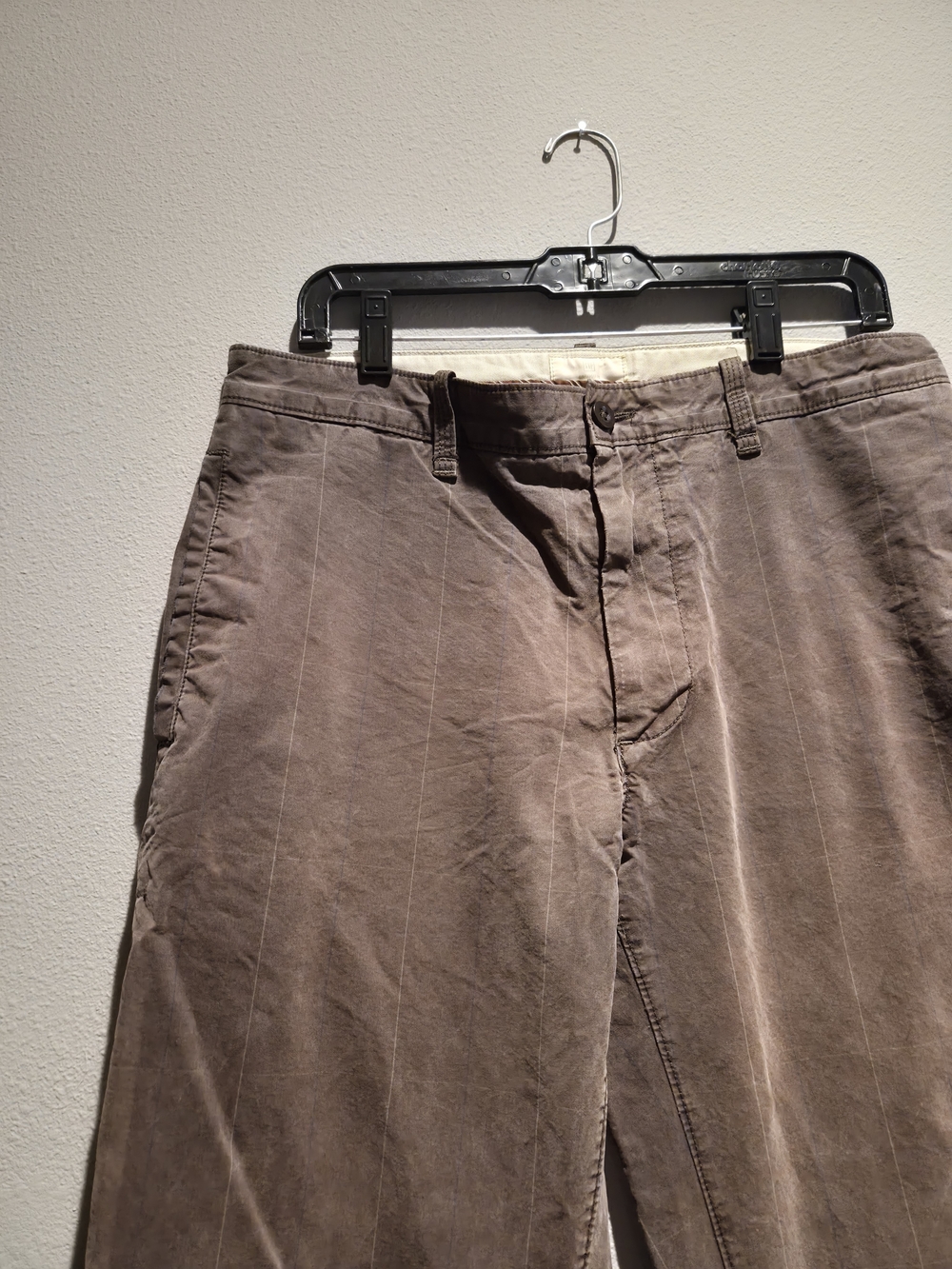 GAP Women's Taupe Pinstripe Trousers